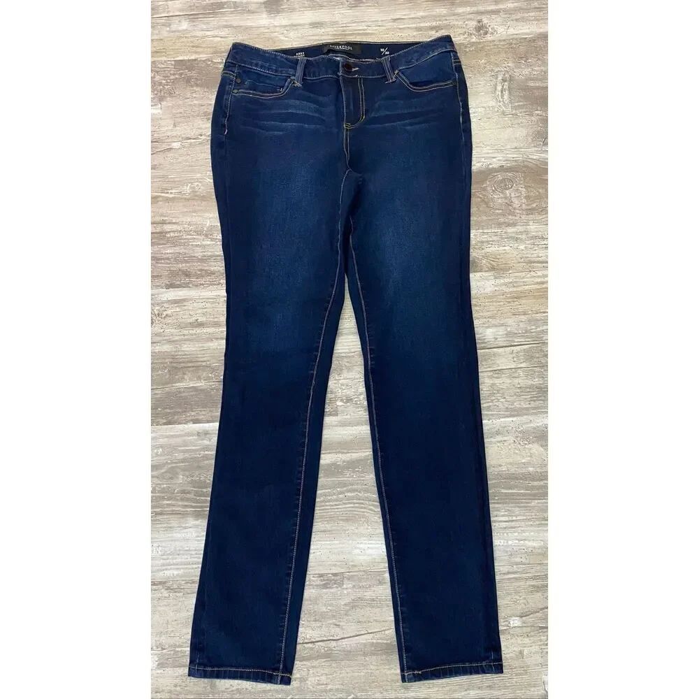 Liverpool Abby Skinny Jeans Mid Rise Dark Wash Women’s Sz 10